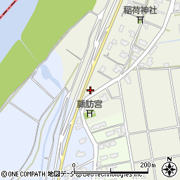 新潟県新潟市秋葉区蕨曽根1025周辺の地図