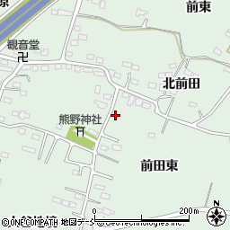 福島県福島市笹谷前田東60周辺の地図