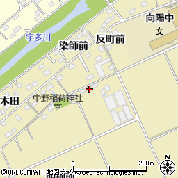 福島県相馬市中野明神前81-2周辺の地図