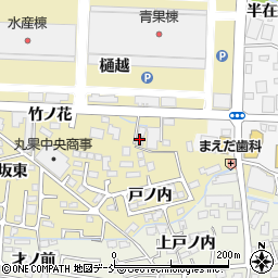 福島ヤクルト　販売株式会社　東部センター周辺の地図
