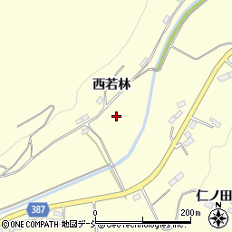 福島県伊達市保原町高成田梅沢周辺の地図