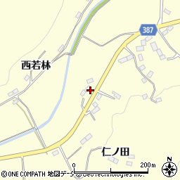 福島県伊達市保原町高成田五斗蒔周辺の地図