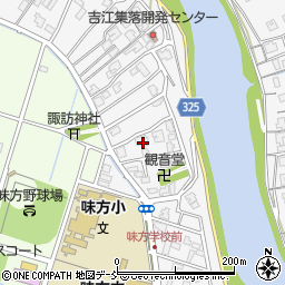 新潟県新潟市南区吉江821周辺の地図