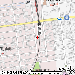 新潟県新潟市西蒲区川崎358周辺の地図