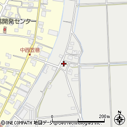 新潟県新潟市南区赤渋3982-4周辺の地図