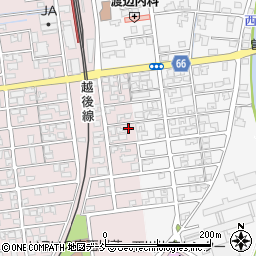 新潟県新潟市西蒲区川崎356周辺の地図