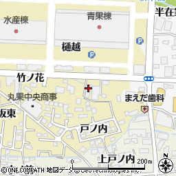福島ヤクルト販売福島東部センター周辺の地図