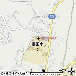 福島県伊達市霊山町掛田高ノ上3周辺の地図