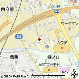 福島県相馬市中野寺前358-1周辺の地図