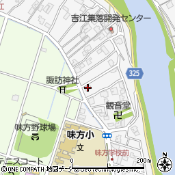 新潟県新潟市南区吉江807周辺の地図