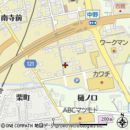 福島県相馬市中野寺前358周辺の地図