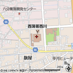新潟市役所　土木部西部地域土木事務所周辺の地図