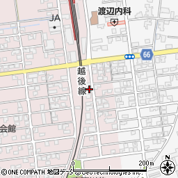 新潟県新潟市西蒲区川崎363周辺の地図