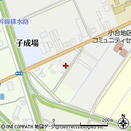 新潟県新潟市秋葉区小戸下組1周辺の地図