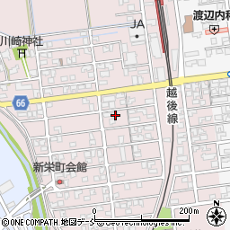 新潟県新潟市西蒲区川崎268周辺の地図