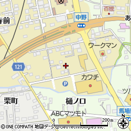 福島県相馬市中野寺前360周辺の地図