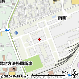 総合車両製作所新津事業所周辺の地図