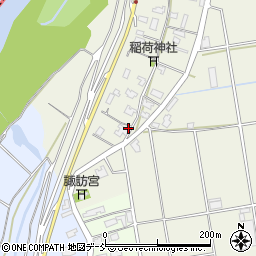 新潟県新潟市秋葉区蕨曽根1039周辺の地図