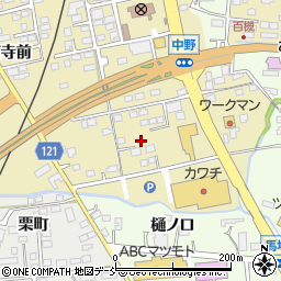 福島県相馬市中野寺前355周辺の地図