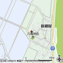 新潟県新潟市秋葉区新郷屋113周辺の地図