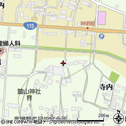 福島県相馬市馬場野寺内周辺の地図