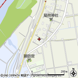 新潟県新潟市秋葉区蕨曽根1033周辺の地図