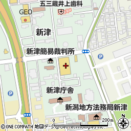 大三フーズ株式会社　新津店周辺の地図