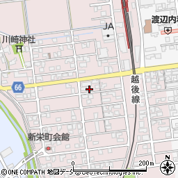 新潟県新潟市西蒲区川崎269周辺の地図