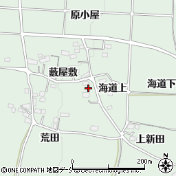 福島県福島市大笹生藪屋敷5-1周辺の地図