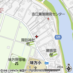 新潟県新潟市南区吉江790-1周辺の地図