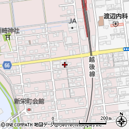 新潟県新潟市西蒲区川崎269-5周辺の地図