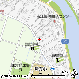 新潟県新潟市南区吉江776-5周辺の地図