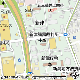 株式会社新潟デック　秋葉営業所周辺の地図