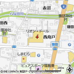 ケンタッキーフライドチキン鎌田リオンドール店周辺の地図