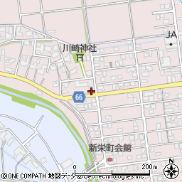 新潟県新潟市西蒲区川崎155-2周辺の地図