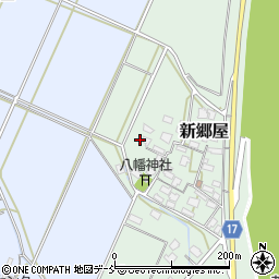 新潟県新潟市秋葉区新郷屋18周辺の地図
