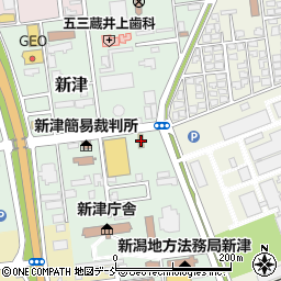 新潟県新潟市秋葉区新津4519周辺の地図