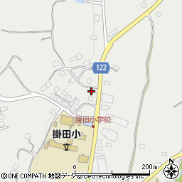 福島県伊達市霊山町掛田八幡内49周辺の地図