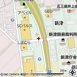 新潟県新潟市秋葉区新津4558周辺の地図