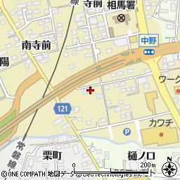 福島県相馬市中野寺前410周辺の地図