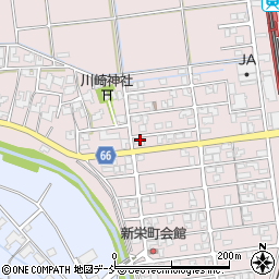新潟県新潟市西蒲区川崎207周辺の地図