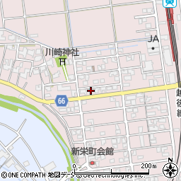 新潟県新潟市西蒲区川崎206周辺の地図