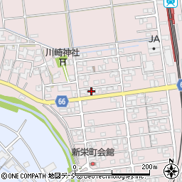 新潟県新潟市西蒲区川崎206-7周辺の地図