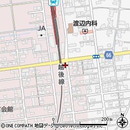 新潟県新潟市西蒲区川崎372周辺の地図
