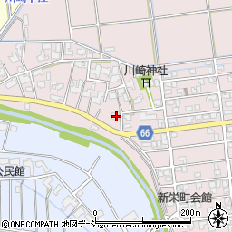 新潟県新潟市西蒲区川崎139周辺の地図
