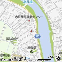 新潟県新潟市南区吉江801周辺の地図