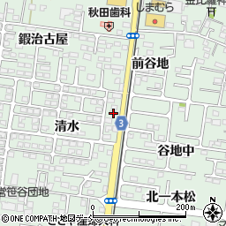 ナショナルエレベーター工業株式会社　福島営業所周辺の地図