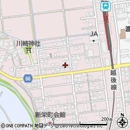 新潟県新潟市西蒲区川崎229周辺の地図