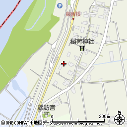 新潟県新潟市秋葉区蕨曽根1041周辺の地図