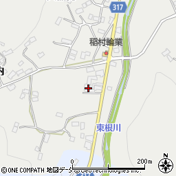 福島県伊達市保原町所沢安住内77周辺の地図